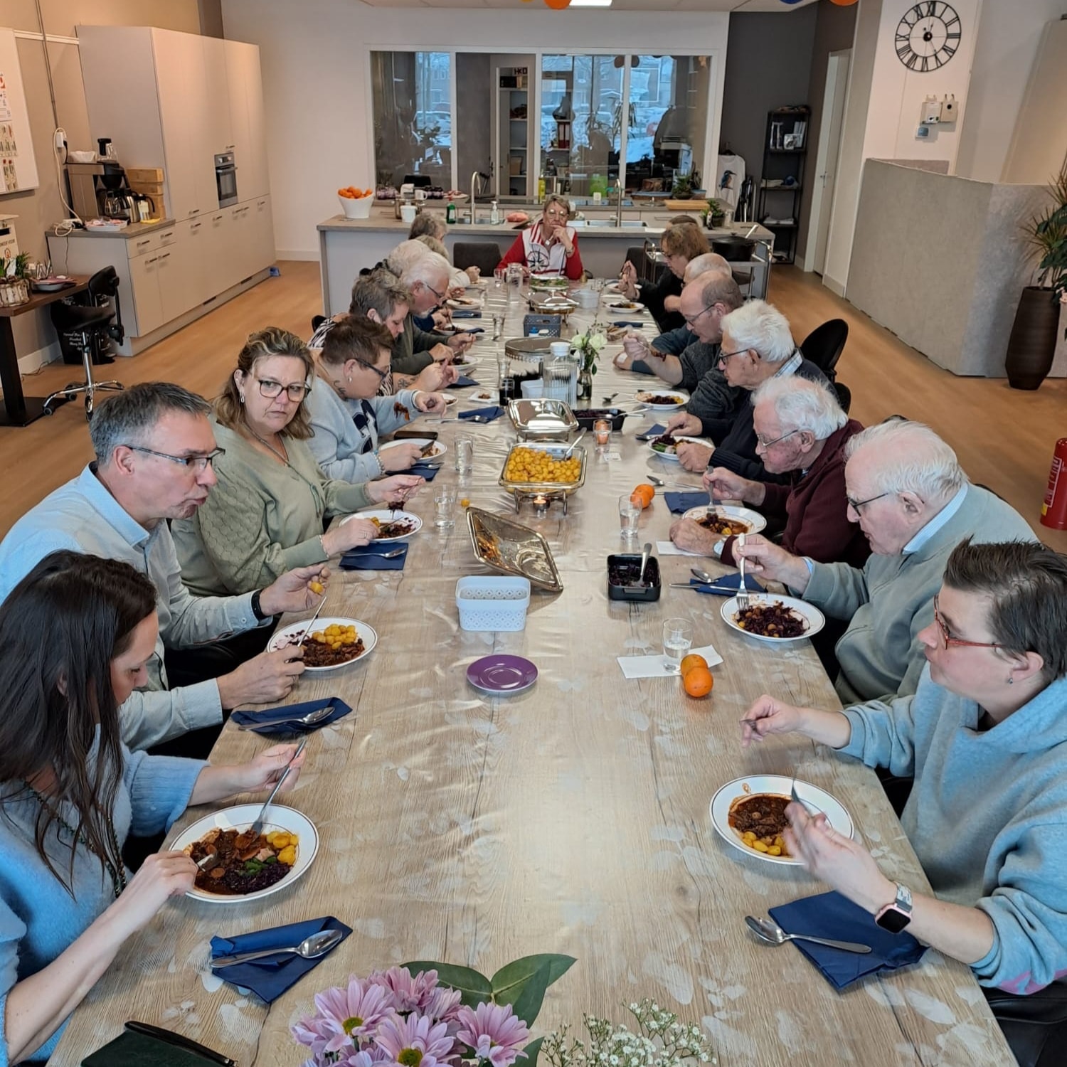 Koffietafel open